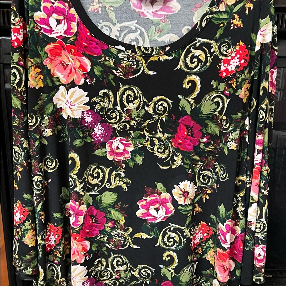 Floral Long Sleeve Top